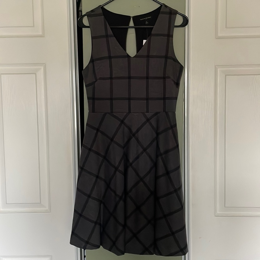 🆕 NWT Banana Republic Dress, Women’s Size 2, Plaid Design, Great for Holidays!